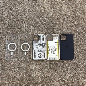 Apple Brand and Casetify iPhone 13 Pro Max Case Set - Black and Clear